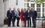 Capital Limerick: Pat Cox, Jim Power, Niamh Briggs, Clair Hayes, Cathy Halloran, Paul Quigley and Joe Little Picture: Sean Curtin