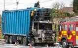 Truck catches fire in County Limerick incident