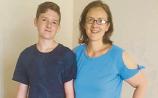 Stephanie Smith from Abbeyfeale with her son Joe