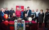 Players and mentors from both sides at the launch of the Irish Wire Products Senior Football final Picture: Keith Wiseman