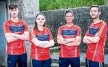 Tony Hynes (51), third from left, his son Adam (17) his daughter Leeayn (23) and son Jamie (27) from Knockainey, who star on Ireland's Fittest Family which airs this Sunday evening on RTE One
