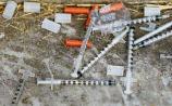 Syringes have been found in lanes and near schools