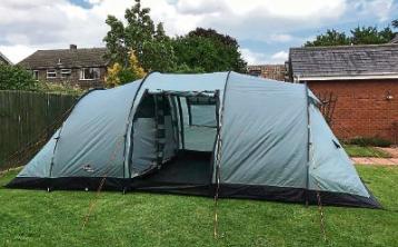 A Vango 800 tent, similar to those stolen from Croom