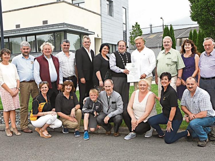 Civic reception for talented Limerick rugby player