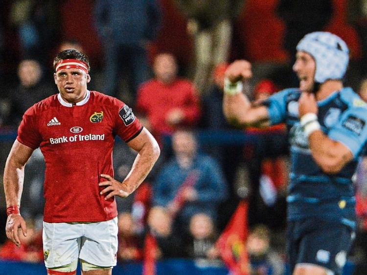 Munster endure frustrating home loss to Cardiff