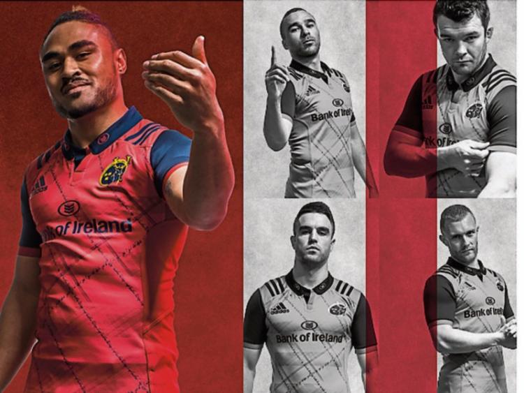 Munster unveil new European jersey