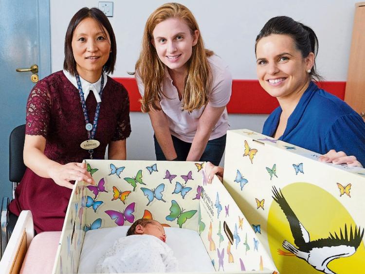 Limerick Maternity Hospital launches country's first Baby Box