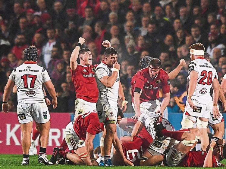 Erasmus pleased with Munster's 'gutsy performance' in edging Ulster