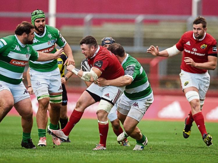 Erasmus pleased with table topping Munster's 'solid' display