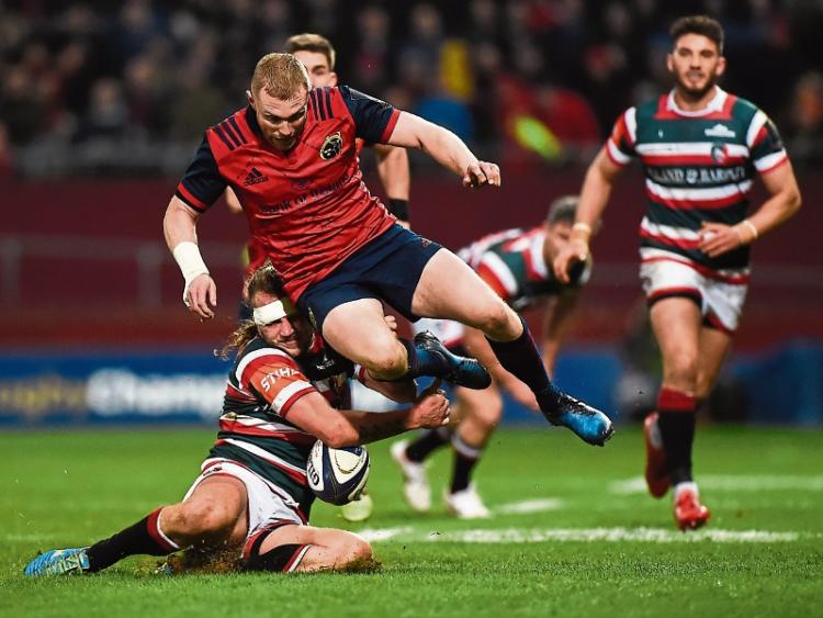 Earls is Munster's only injury doubt for Leicester