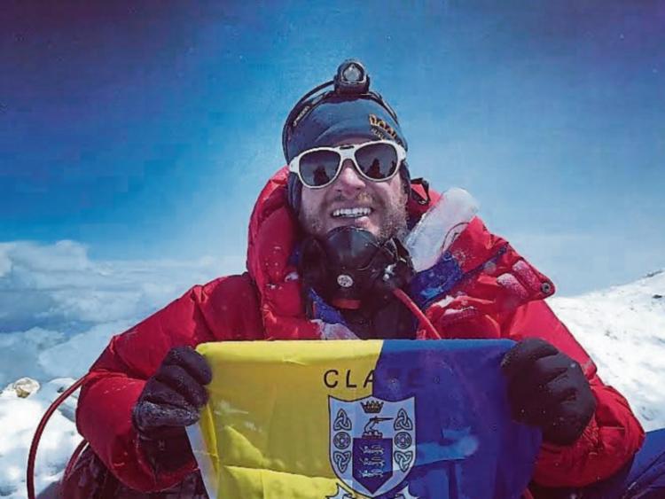 'Armada' hotelier&nbsp;is first Clare man to scale Everest