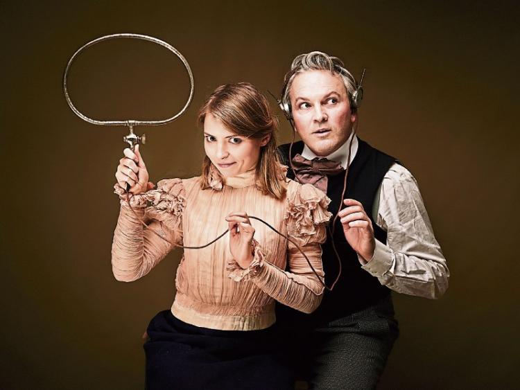 Julie Maguire and Louis Lovett in They Called Her Vivaldi, which takes place in the Belltable on October 17 and 18 as part of the 2017 Bualadh Bos Festival