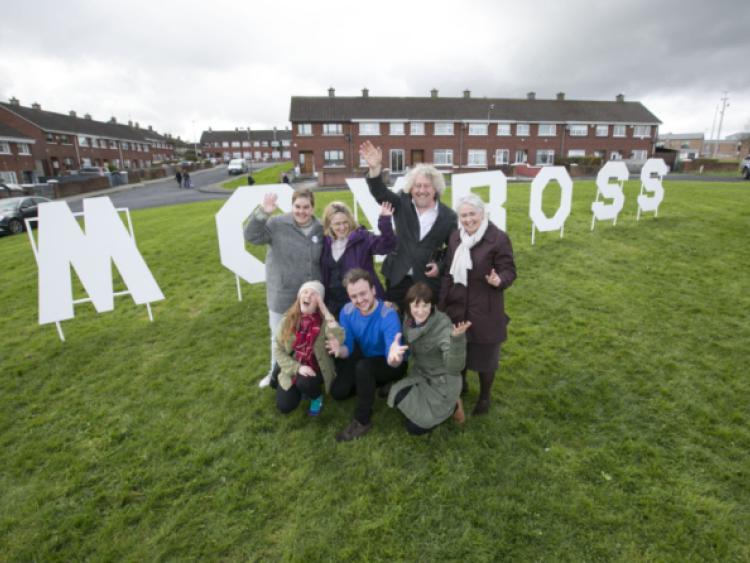 Hollywood glamour: Grace Dyas, Louise Donlon, Mike Fitzpatrick, Sheila Deegan, Lauren Larkin and Louise Lewis launching the project this week. Picture: Brian Gavin/Press 22