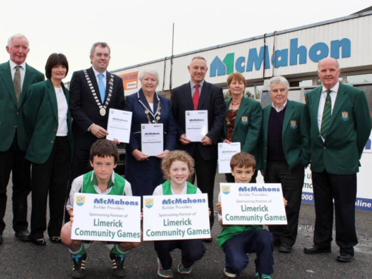 McMahons team up with Limerick Community Games Limerick Leader