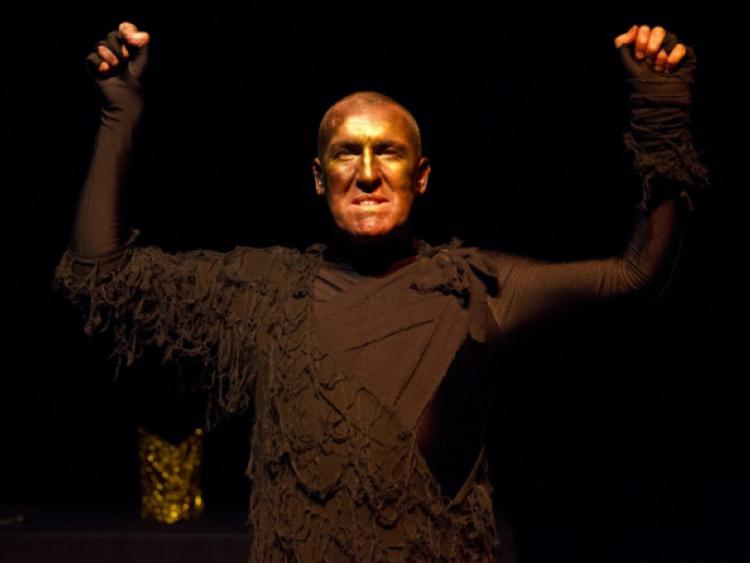 Pat Kinevane in Underneath, opening in the Lime Tree Theatre next week for City of Culture. Picture: Patrick Redmond