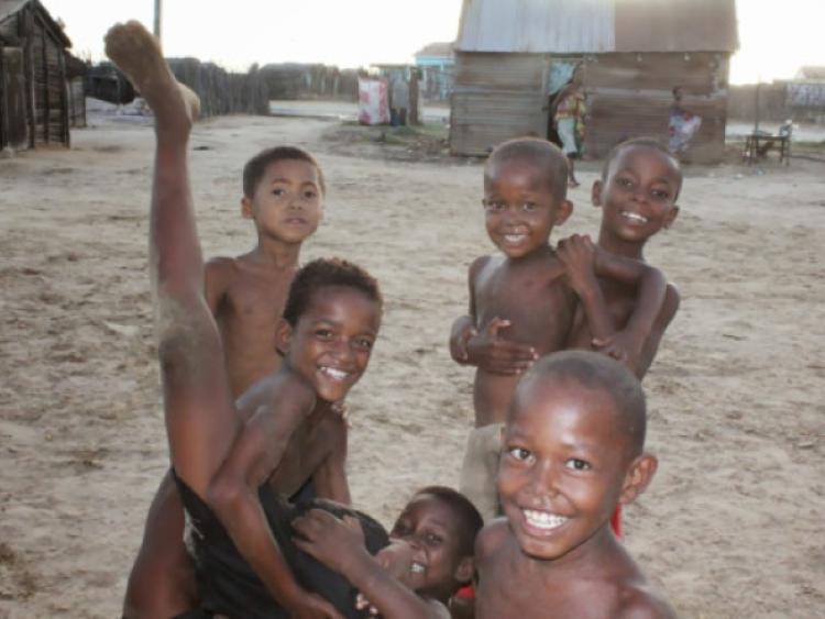 Some of the friends Mary Theresa Clancy made while travelling through Madagascar; this image is taken from the blog she has been keeping. The blog can be found online by visiting http://maryteacherisat.blogspot.ie/
