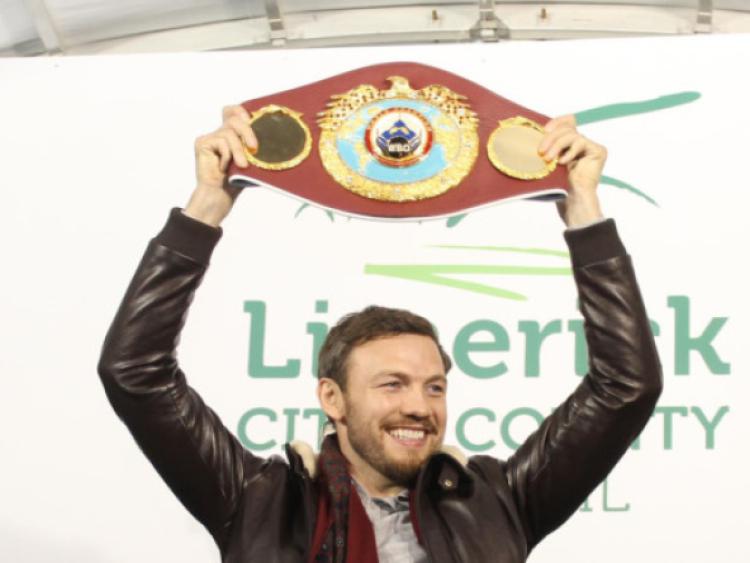 There will be homecoming celebrations for Andy Lee in Castleconnell this evening