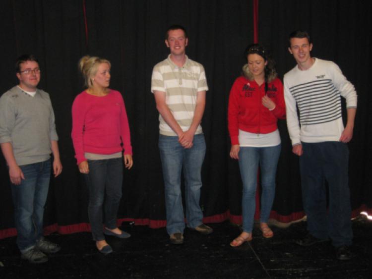 Starring cast: Sean Coffey, Josy O'Dwyer, Matthew Ryan, Edel O'Driscoll and Oliver O'Driscoll, both from Pallasgreen