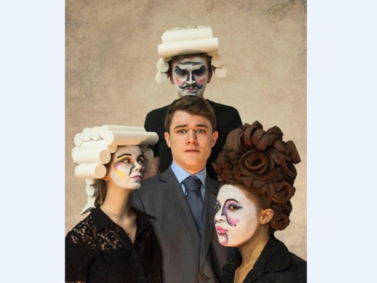 Muireann Hogan, Liam Hillen, Aiden Kelly, Jenny Akagha prepare for Limerick Youth Theatre's production of The Trial