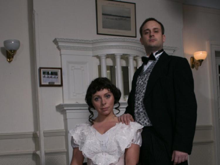 Sinead O'Sullivan and Nigel Dugdale, starring in College Players' production of A Doll's House