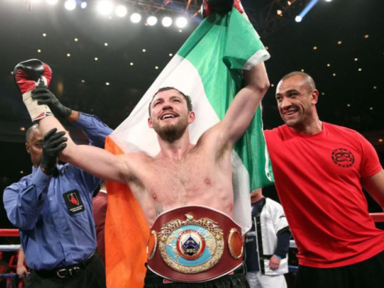 WBO middleweight champion Andy Lee