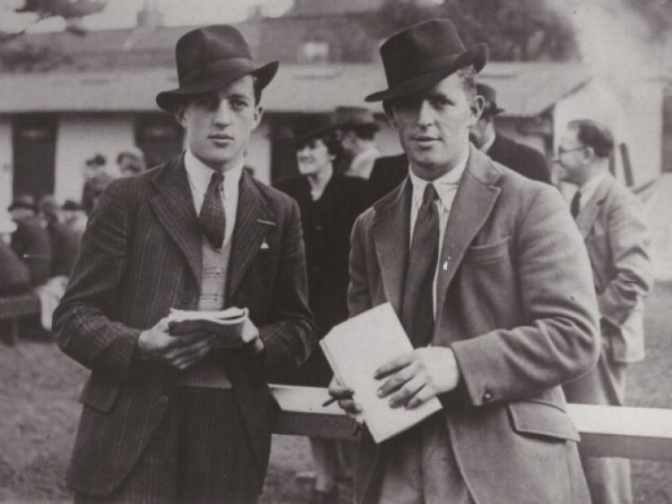 Dapper dons: Legendary Limerick jockeys - Tim and Martin Molony - check out the form on a rare occasion when they werent in the saddle