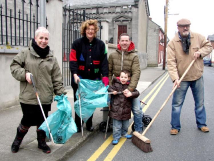 Volunteers stage clean-up in Limerick parish 