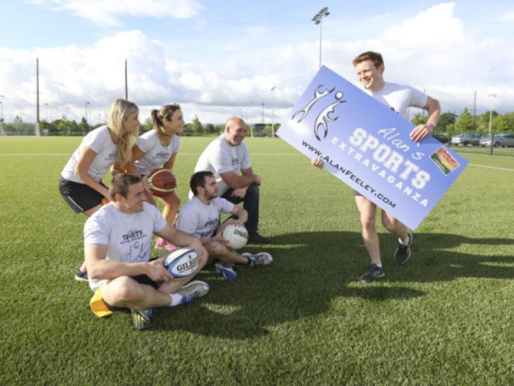 Joanna Clifford, Louise Galvin, John Hayes, Tommy O'Donnell, Robbie Lyons, Liam Feeley at the launch of Alans Sport Extravaganza. Picture: Brian Gavin Press 22