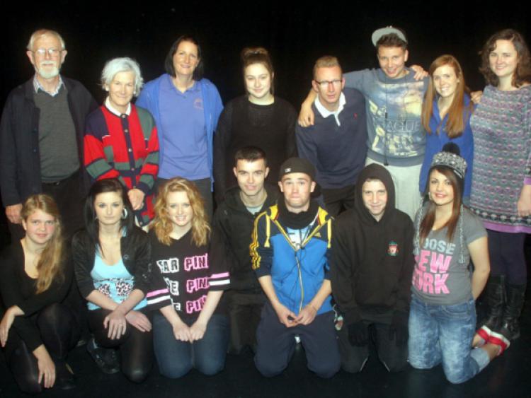 The cast of Safety Street 2013 at 69 O'Connell Street. Picture: Dave Gaynor