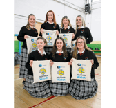 Students from Hazelwood College at the ESB Networks Weather Watch  Roadshow