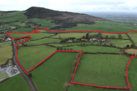 The 46 acre residential roadside farm at Ballyvologue, Ballingarry