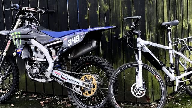 Scrambler seized in Galliagh.