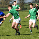 Danny McCarthy, of Limerick, closes down Liam Freaney, of Tipperary in their Munster U20 football championship game in New Inn on Saturday | PICTURE: Michael Boland