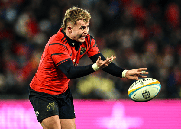 Munster Rugby scrum-half Craig Casey
