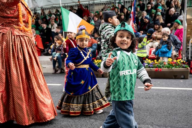 Many of Limerick's newer communities proudly marched through the city, including groups from Poland, India, Ukraine and Philippines.