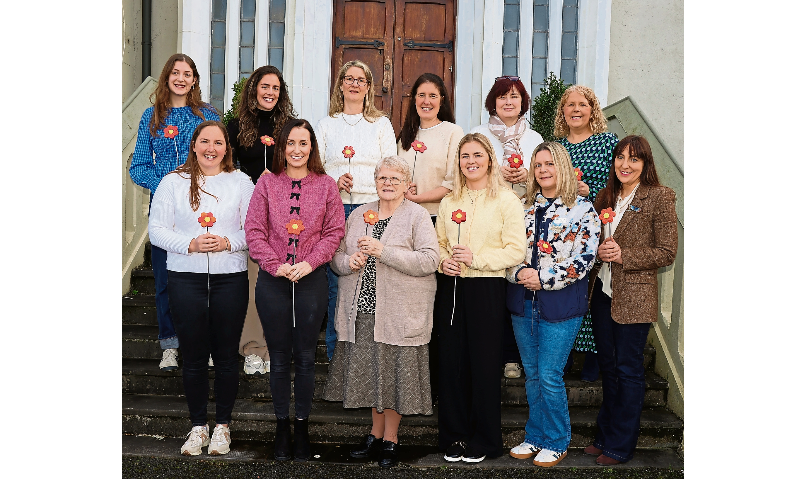 Sinead McNamara, Rachel Butler, Sr Geraldine Lennon, Dearbhla Egan, Eavan Sheehan, Margaret Punch, Aoife Henn, Karen Kinnerk, Ciara Ronan, Eveanne O'Reilly, Elaine Carroll and Mary Toomey