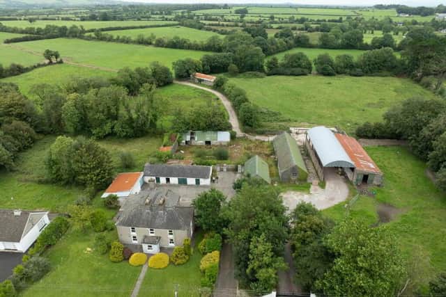 The residence consists of a four bedroom two-storey traditional style farmhouse which was recently rented out but in need of modernisation.