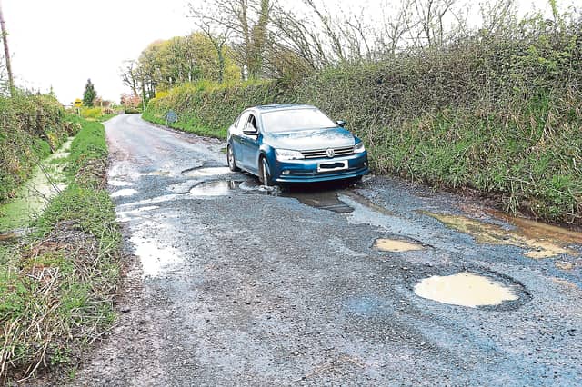 Ben Noonan, senior executive engineer, has warned potholes are ‘popping up like mushrooms’ following the bad weather | FILE PICTURE