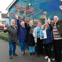 Pat Murphy, Geraldine Rice, Geraldine Wallace, Tanya Dunworth, Pat Ryan and Sean McIlfatrick with their IPB Pride of Place award | PICTURE: Adrian Butler