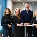 Shannon Chamber chief executive Helen Downes, Muireann and Hugh Fitzmaurice of life and business coach firm ClarityCoach, Vanessa McTigue and Hillary Cleary, Shannon Airport group | PICTURE:Eamon Ward