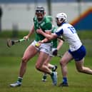Gearoid Hegarty of Limerick in action against Sean Mackey of Waterford  during Munster hurling league final I PICTURE: Sportsfile
