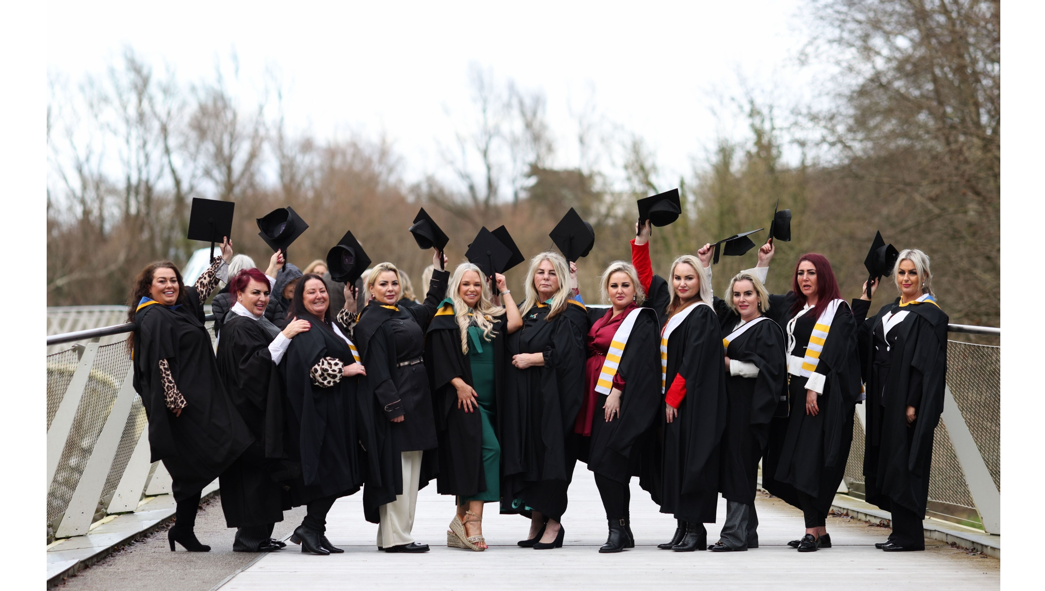 Irish Travellers/Mincéirí were conferred with a Master’s or Graduate Diploma in Sociology at UL, including 11 women from the Limerick Traveller Network Picture: Alan Place