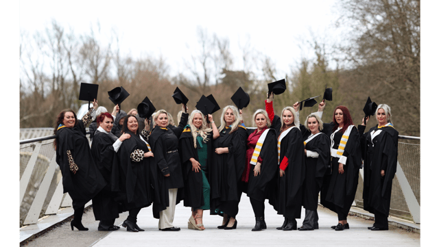 Irish Travellers/Mincéirí were conferred with a Master’s or Graduate Diploma in Sociology at UL, including 11 women from the Limerick Traveller Network Picture: Alan Place