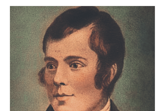 Robert Burns is Scotland's most well-known poet