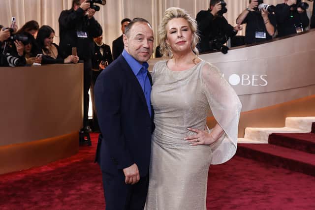 Graham appeared to read notes off the palm of his hand as he collected his acting gong, saying: “I’d just like to say a massive congratulations to all the nominees in the category.