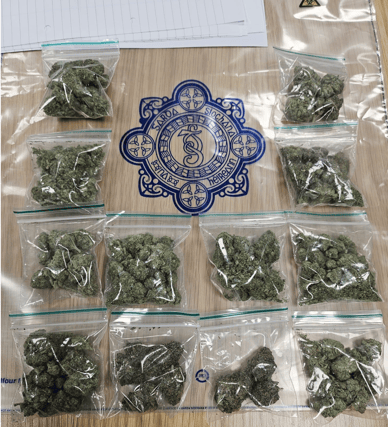 Gardai shared a photo of the cannabis seizure on their An Garda Siochana Limerick social media accounts