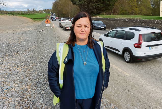 Cllr Bridie Collins has highlighted problems with the way the bypass is planned at the moment | PICTURE: Adrian Butler