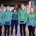 Dooneen AC honoured a number of their  juvenile athletes who were  selected for Ireland over the past year