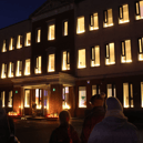 Every window of St Munchin's College in Corbally was lit up in memory of 1,113 babies and young mothers who died at Sean Ross Abbey mother and baby home PICTURE: ADRIAN BUTLER