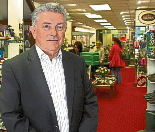 Michael Gleeson, who runs Gleeson Shoes in William Street